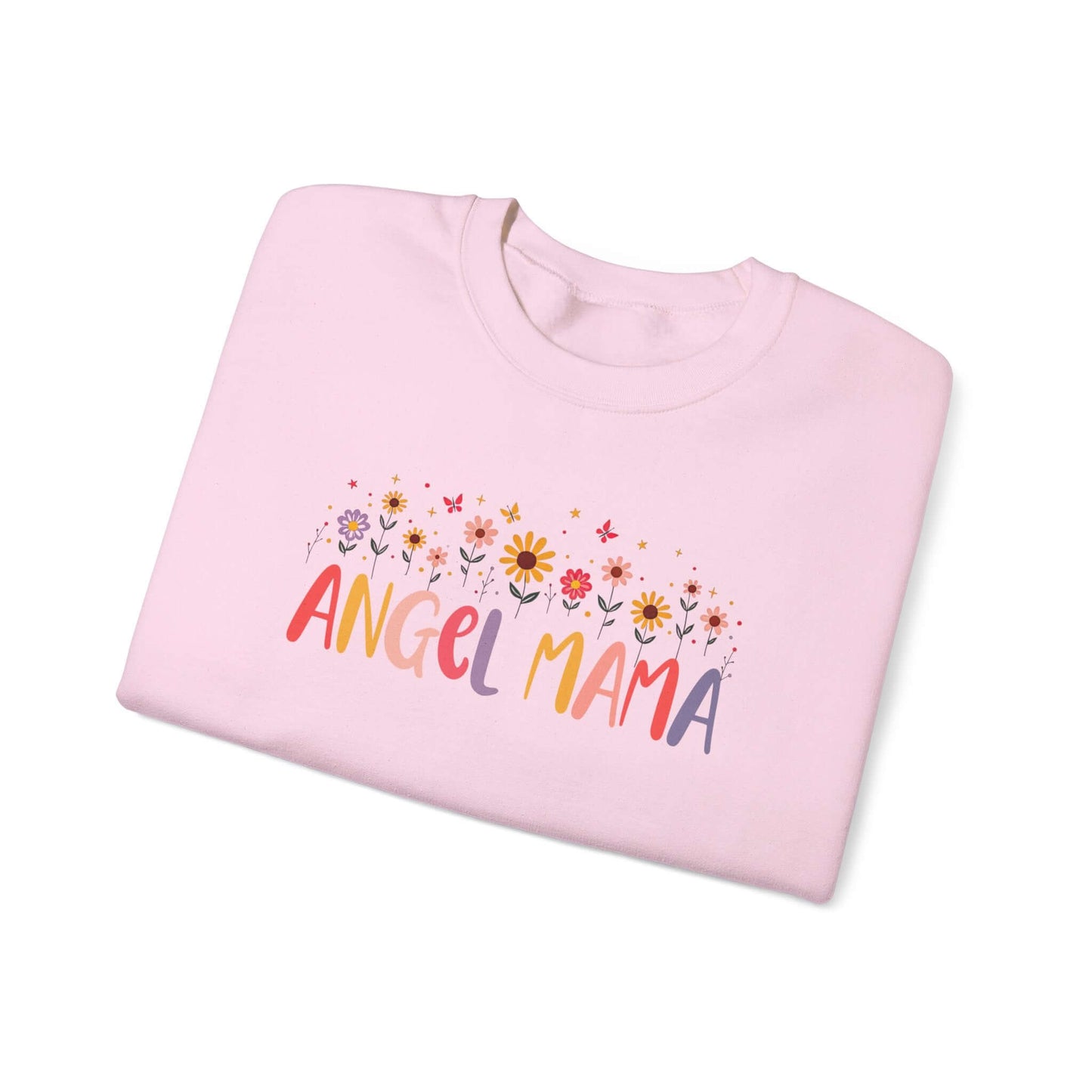 Angel Mama Floral Sweatshirt