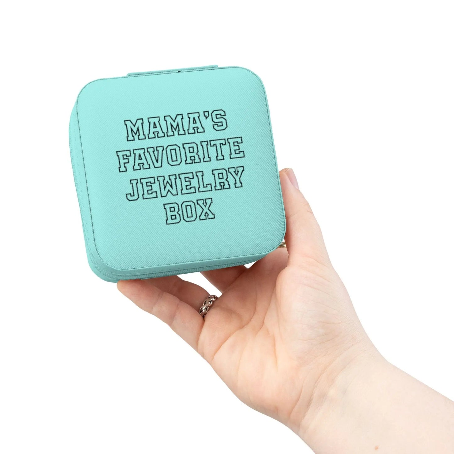 Personalized Jewelry Travel Case - Stitched For You Embroidery Co.