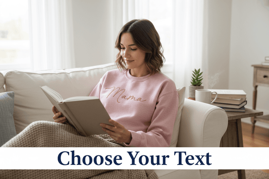 Choose Your Text - Navy Text