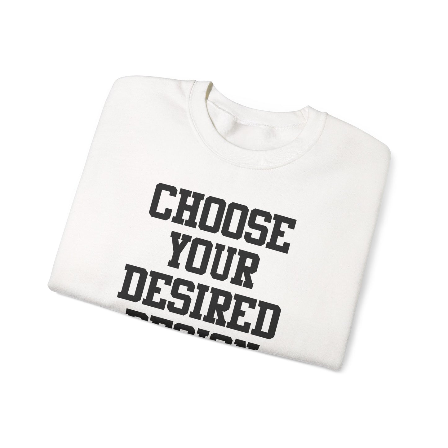 Custom Crewneck Sweatshirt (Non-Embroidered)