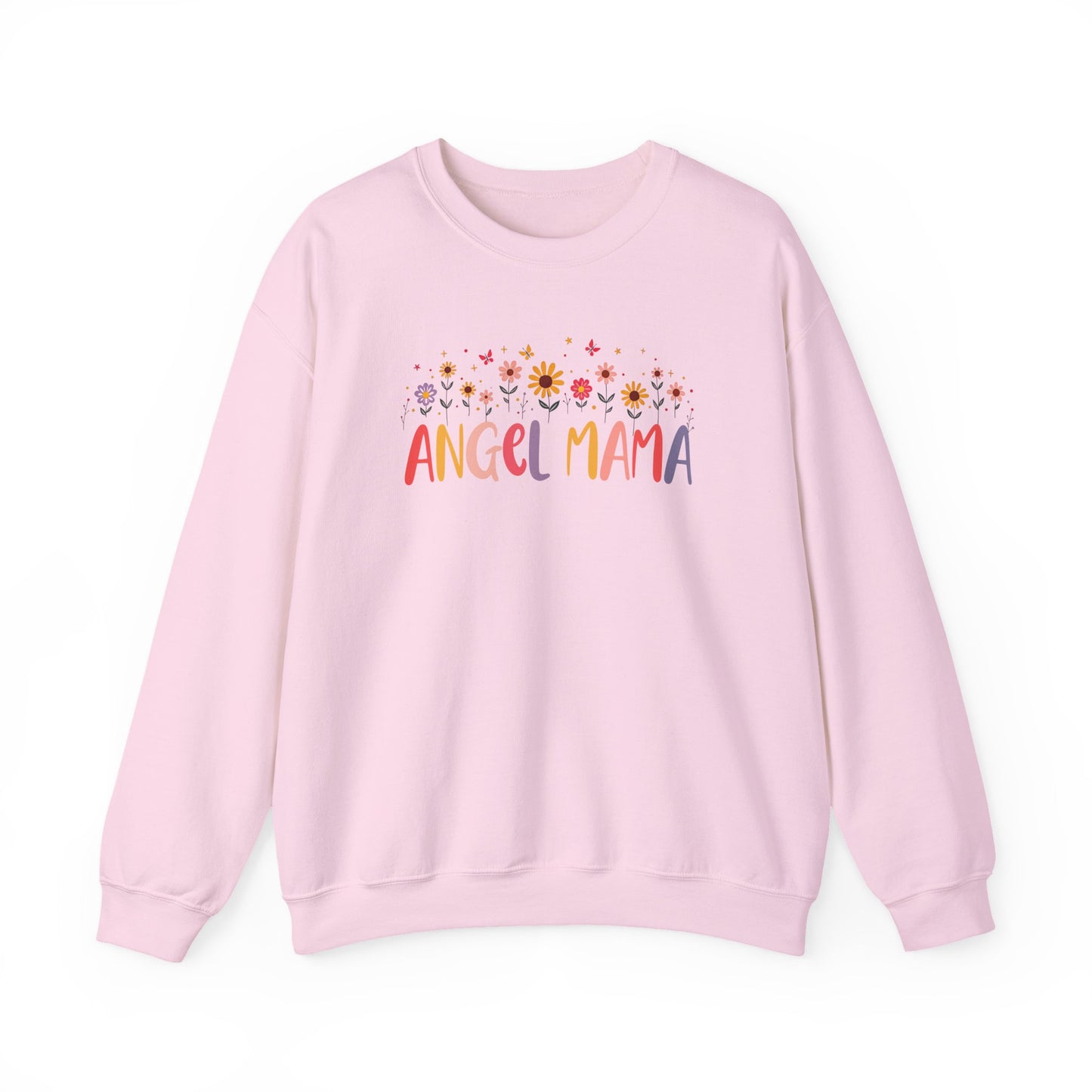 Angel Mama Floral Sweatshirt