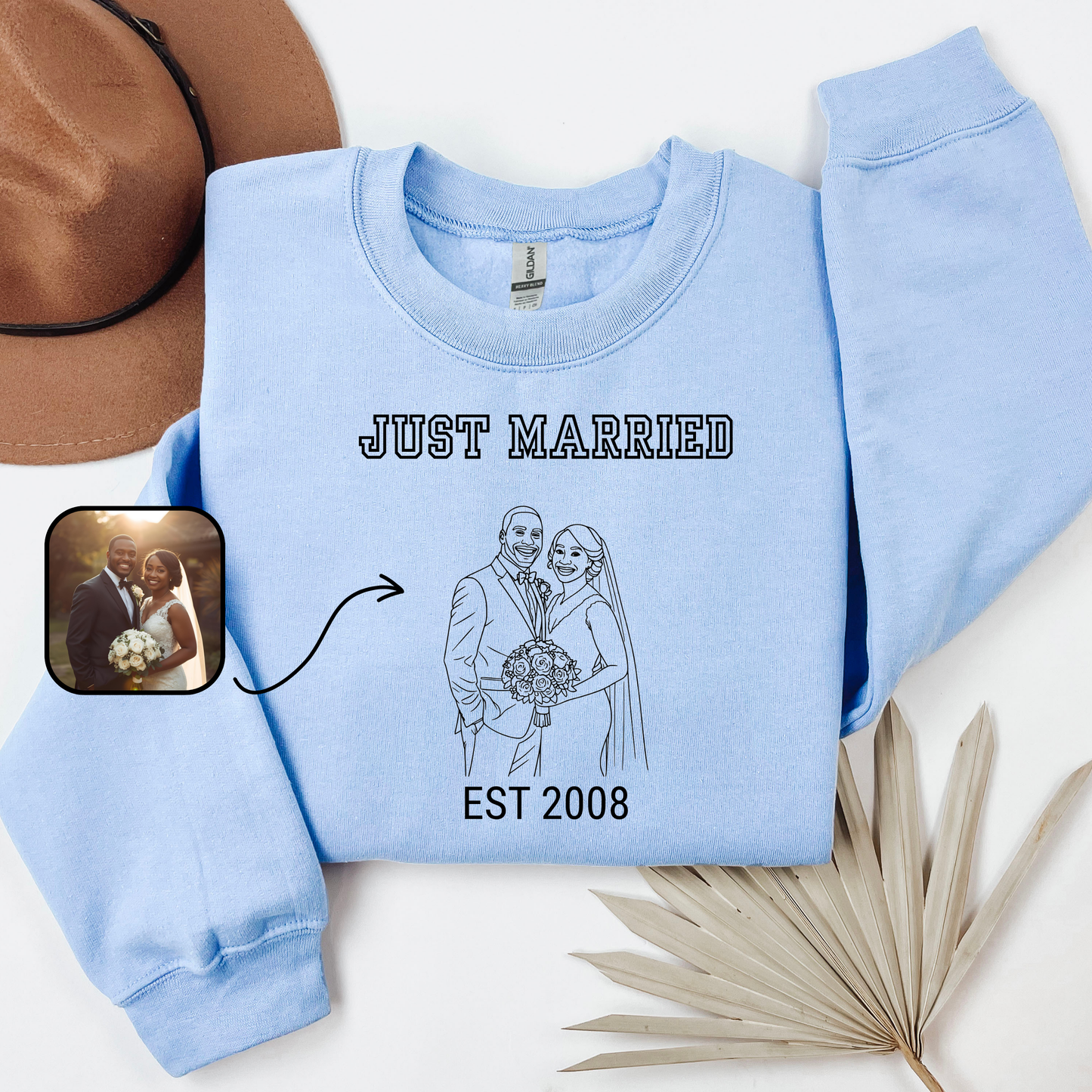 Twin Flame Soulmate Sweatshirt – A Soul Mate Design (Non-Embroidered)