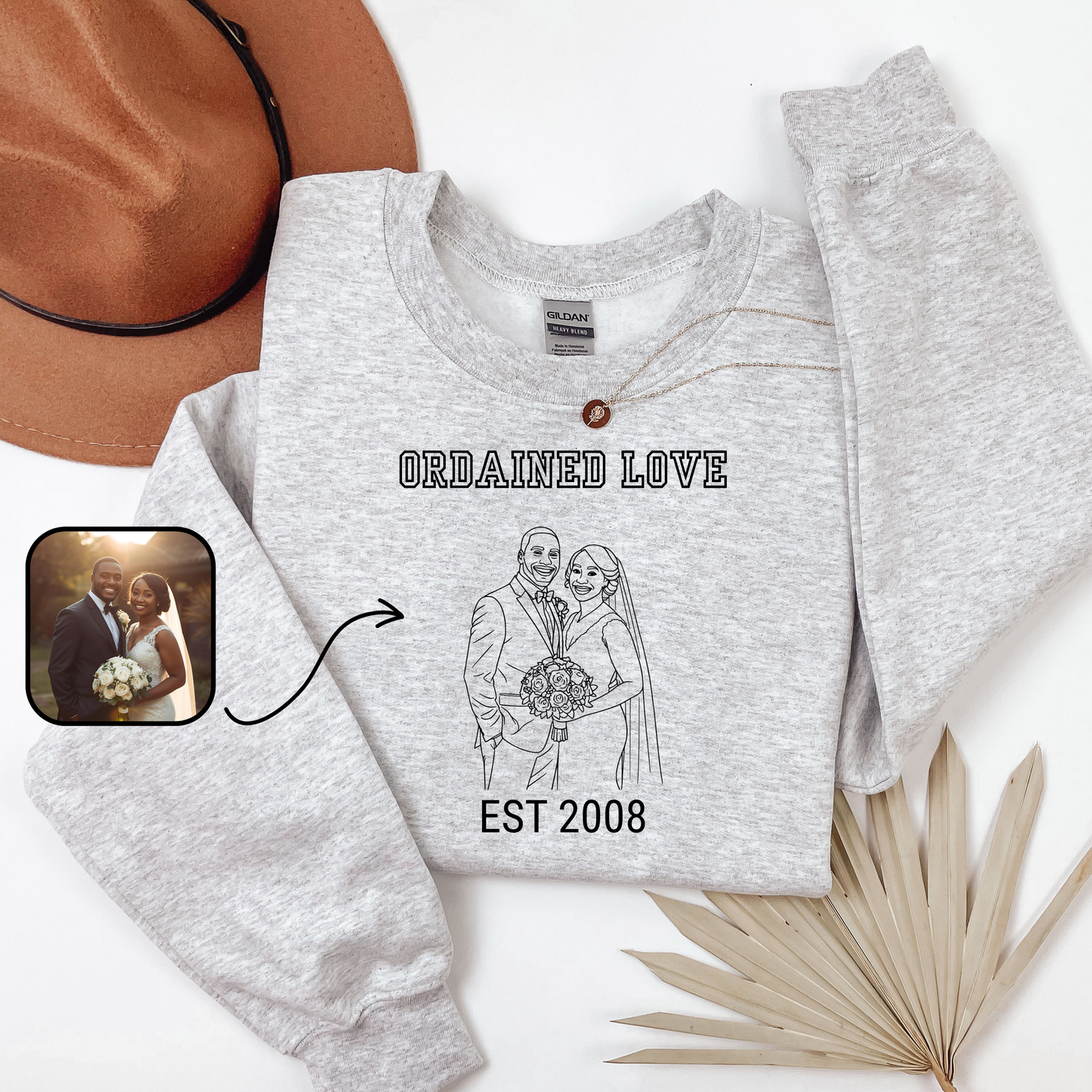 Twin Flame Soulmate Sweatshirt – A Soul Mate Design (Non-Embroidered)
