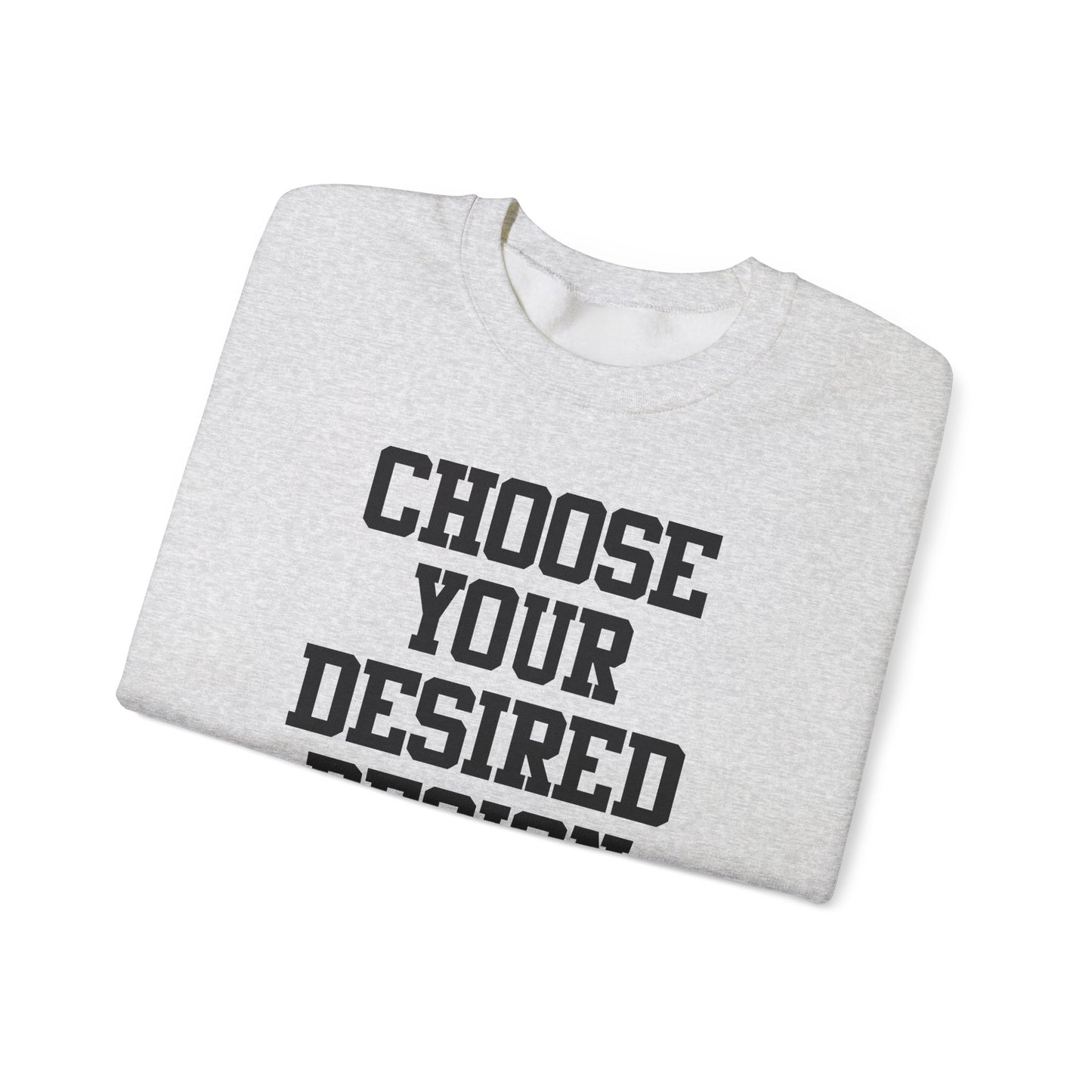 Custom Crewneck Sweatshirt (Non-Embroidered)