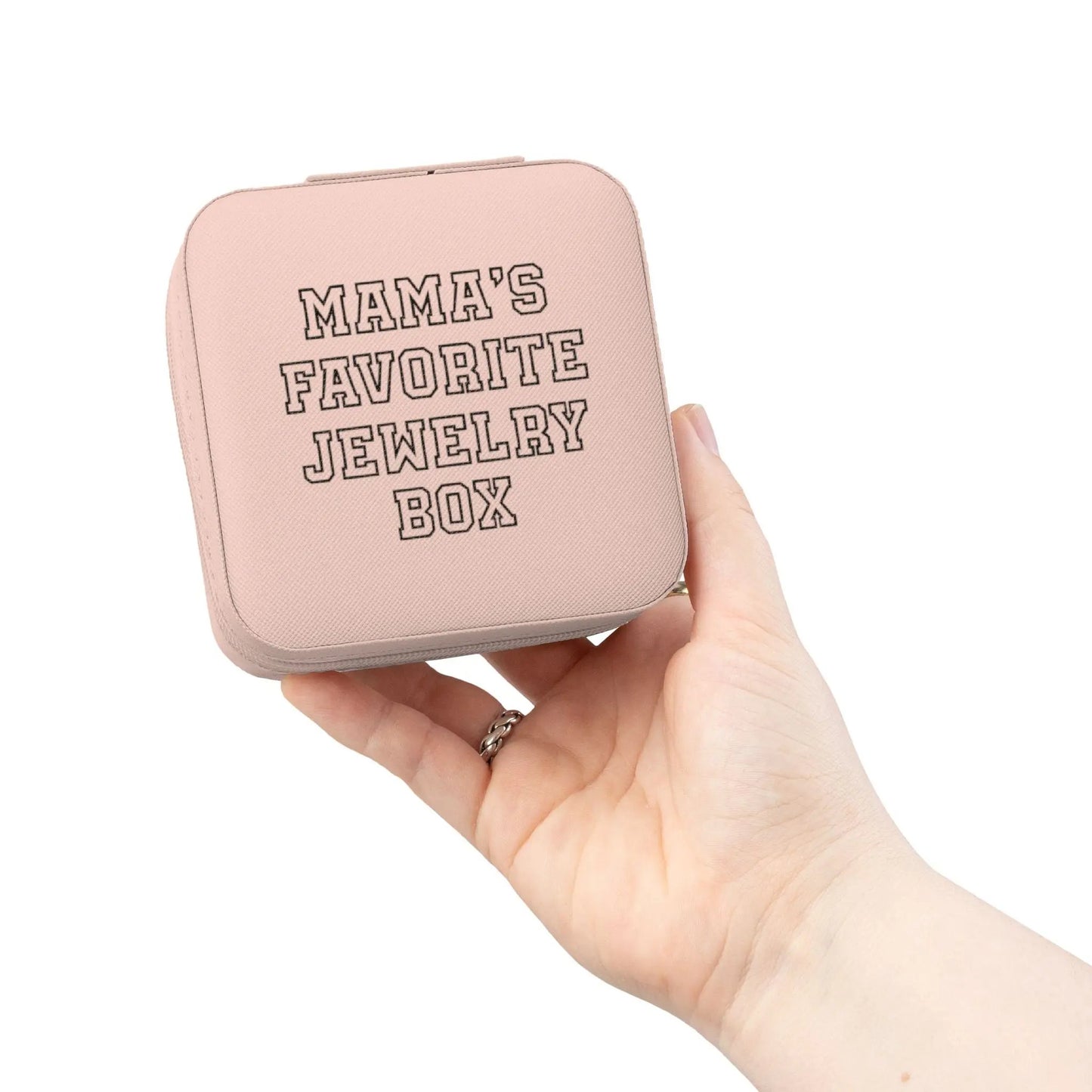 Personalized Jewelry Travel Case - Stitched For You Embroidery Co.