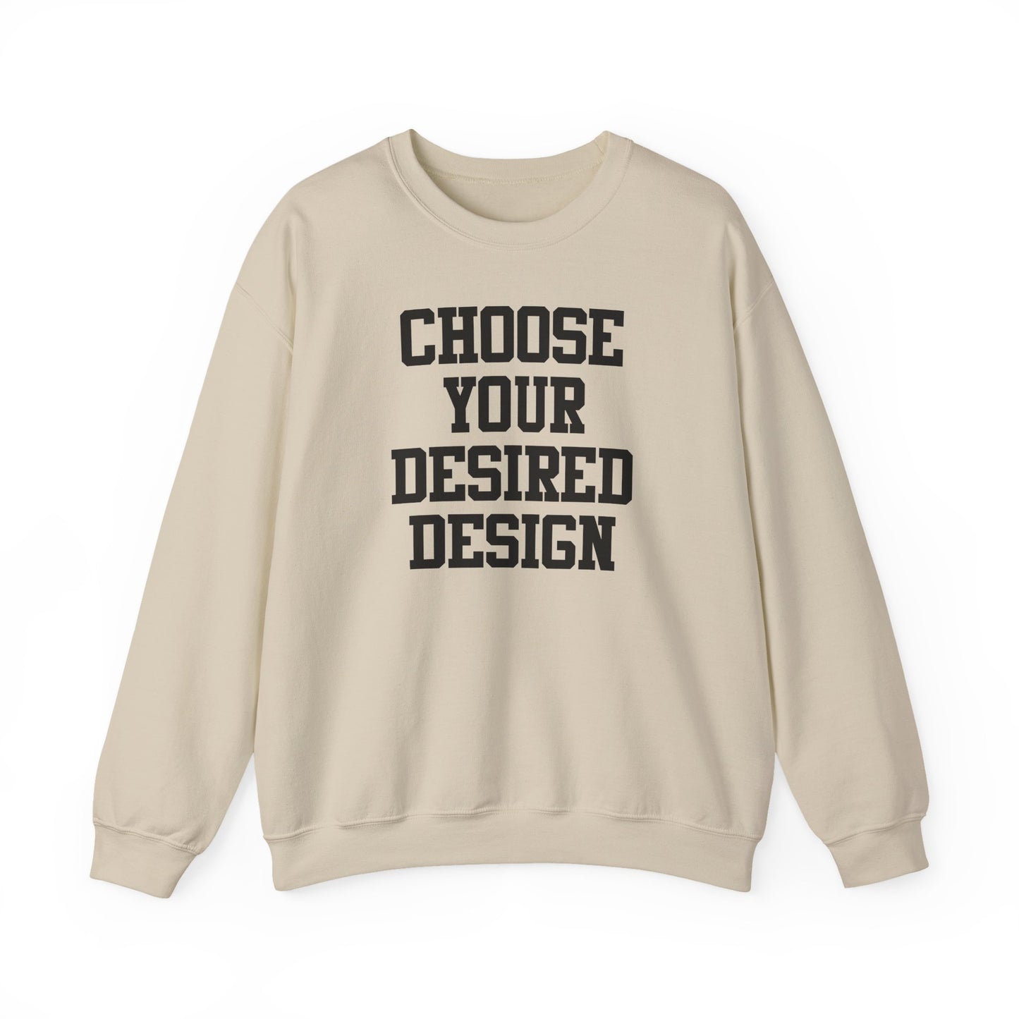 Custom Crewneck Sweatshirt (Non-Embroidered)