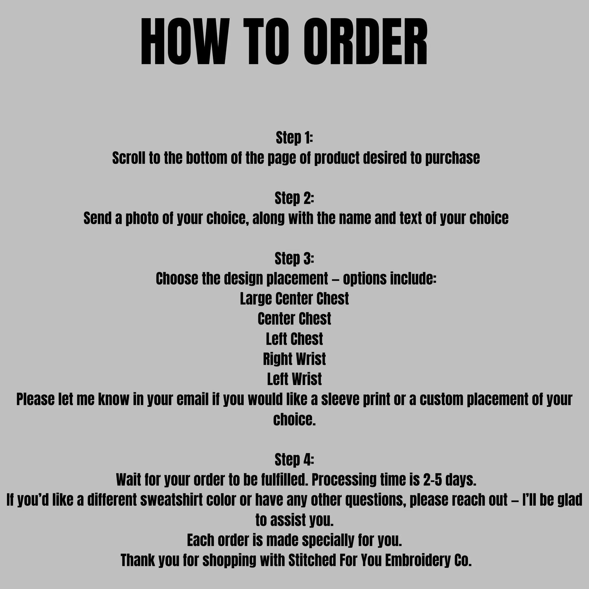 Embroidered Crewneck for Angel Moms Printify