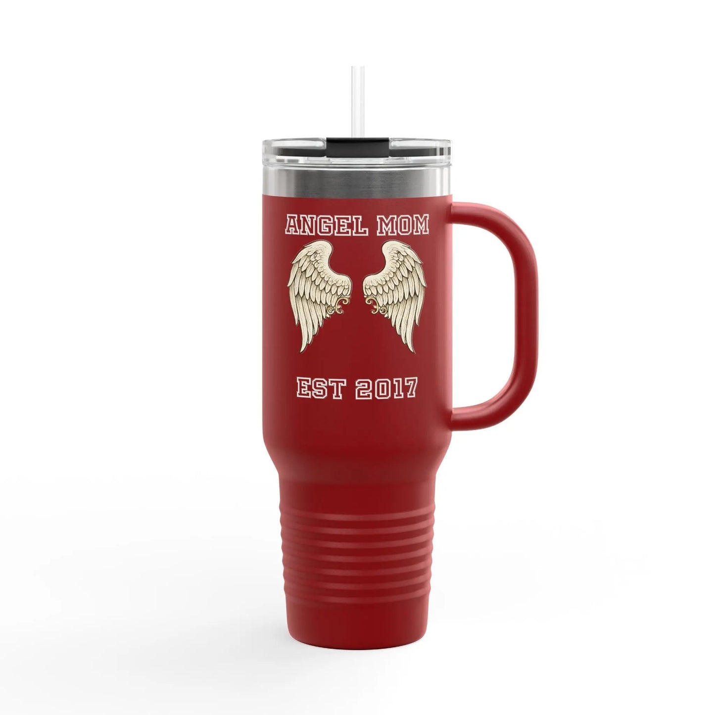 Personalized Insulated Travel Mug - Stitched For You Embroidery Co.