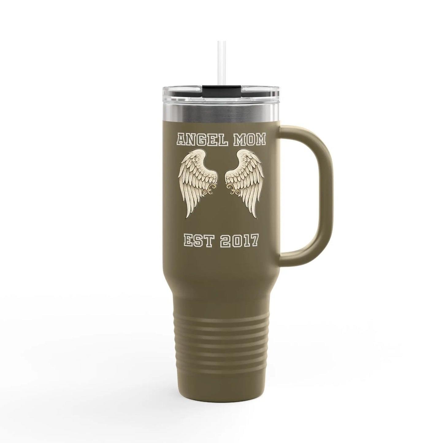 Personalized Insulated Travel Mug - Stitched For You Embroidery Co.