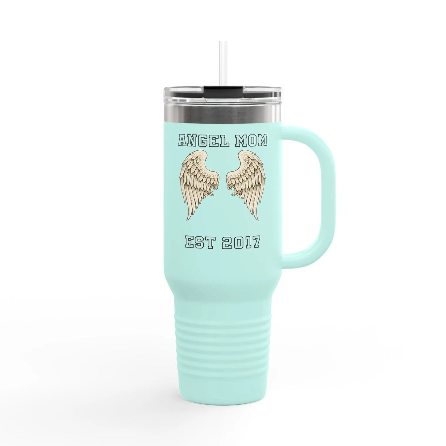 Personalized Insulated Travel Mug - Stitched For You Embroidery Co.