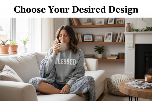 Choose Your Desired Design - Black Text