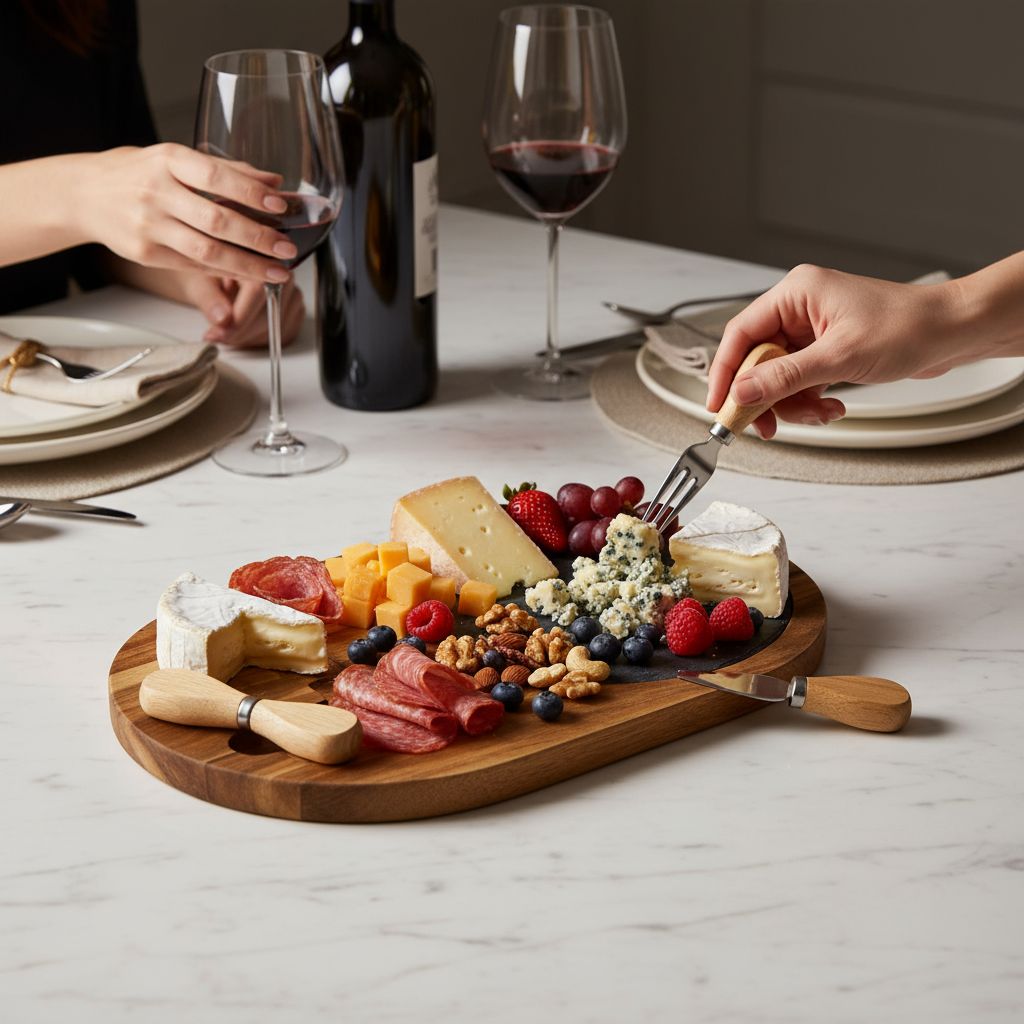 Charcuterie Board (Engraving) - Stitched For You Embroidery Co.