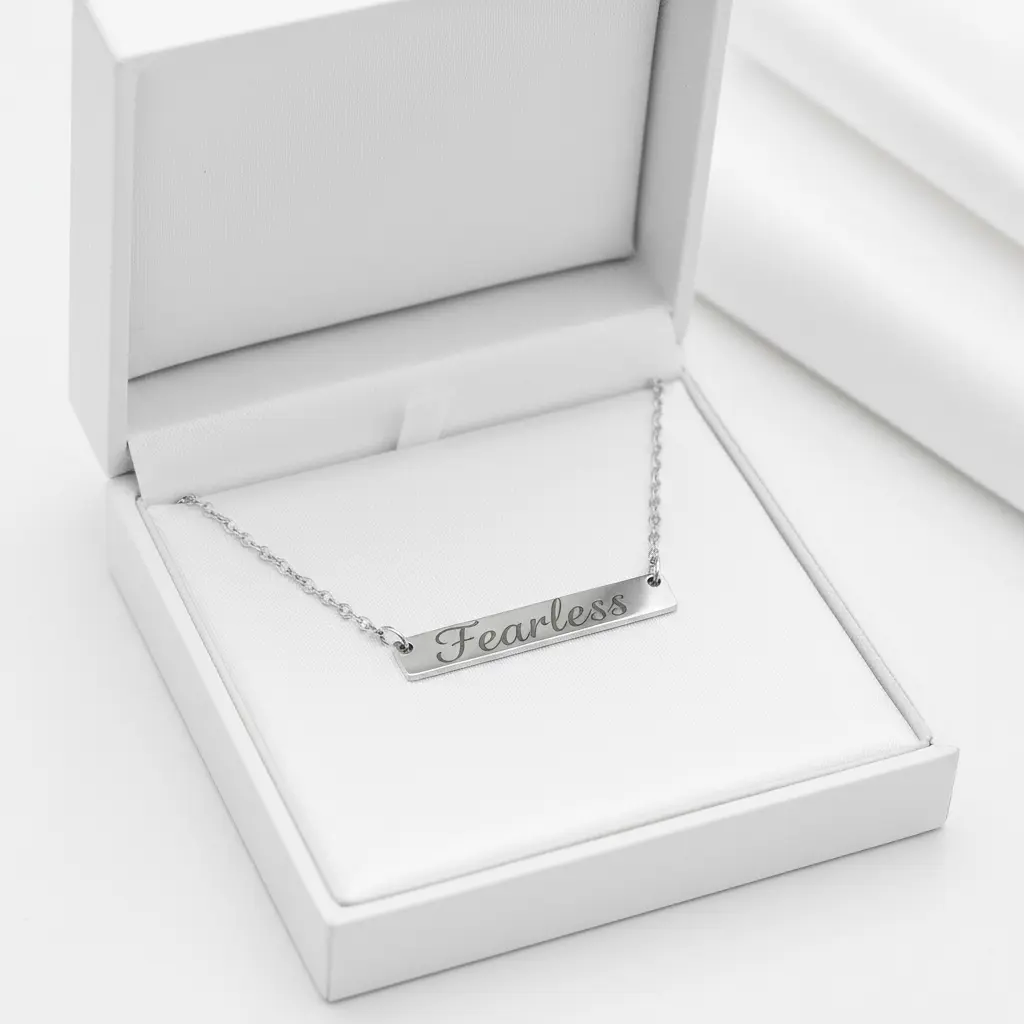 Fearless Bar Necklace