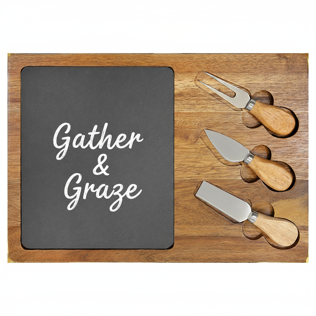 Charcuterie Board (Engraving) - Stitched For You Embroidery Co.