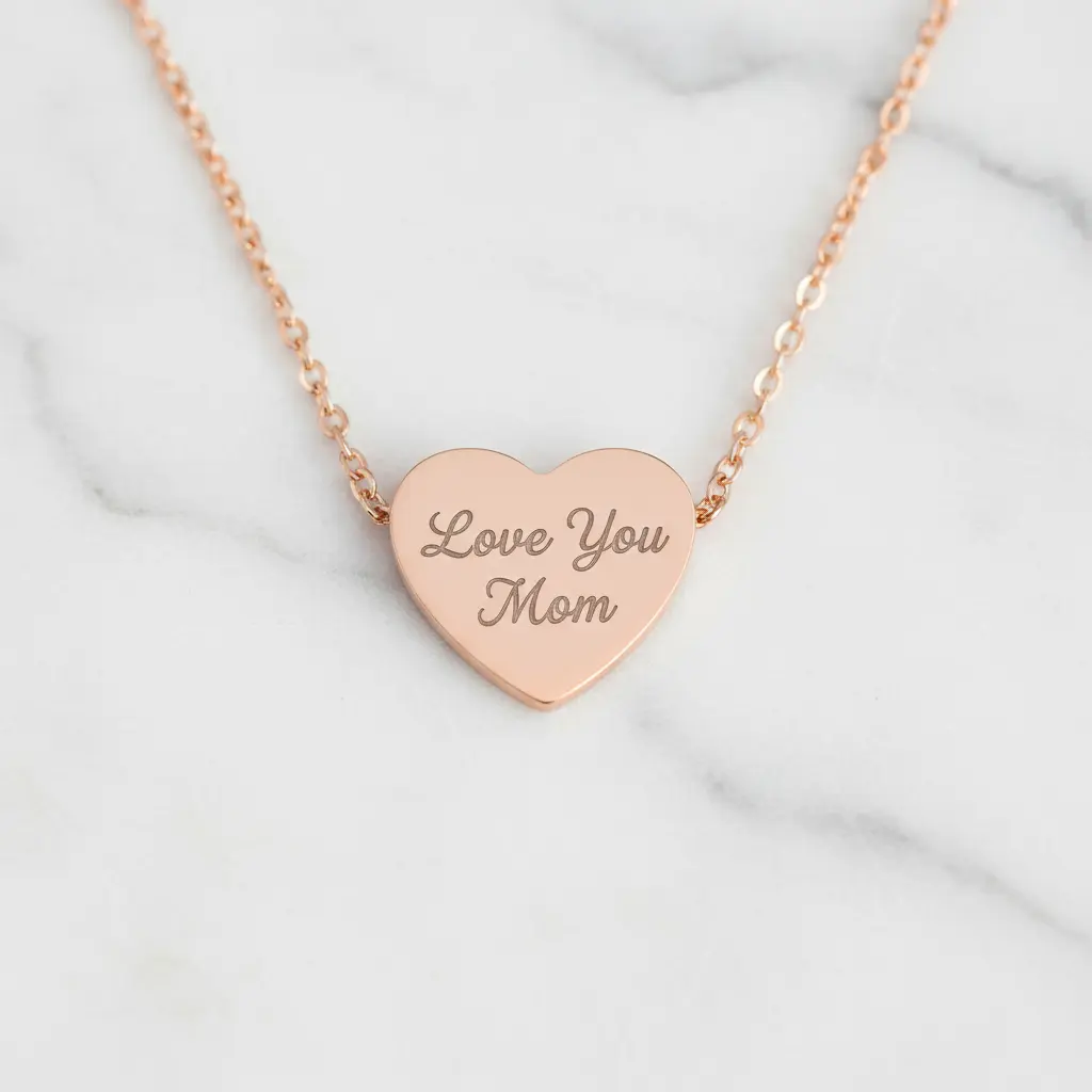 Love You Mom Necklace