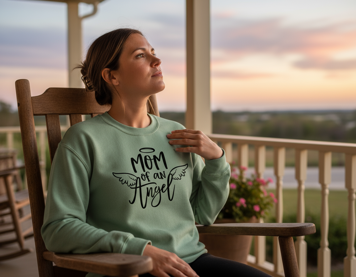 Mom of an Angel - Porch
