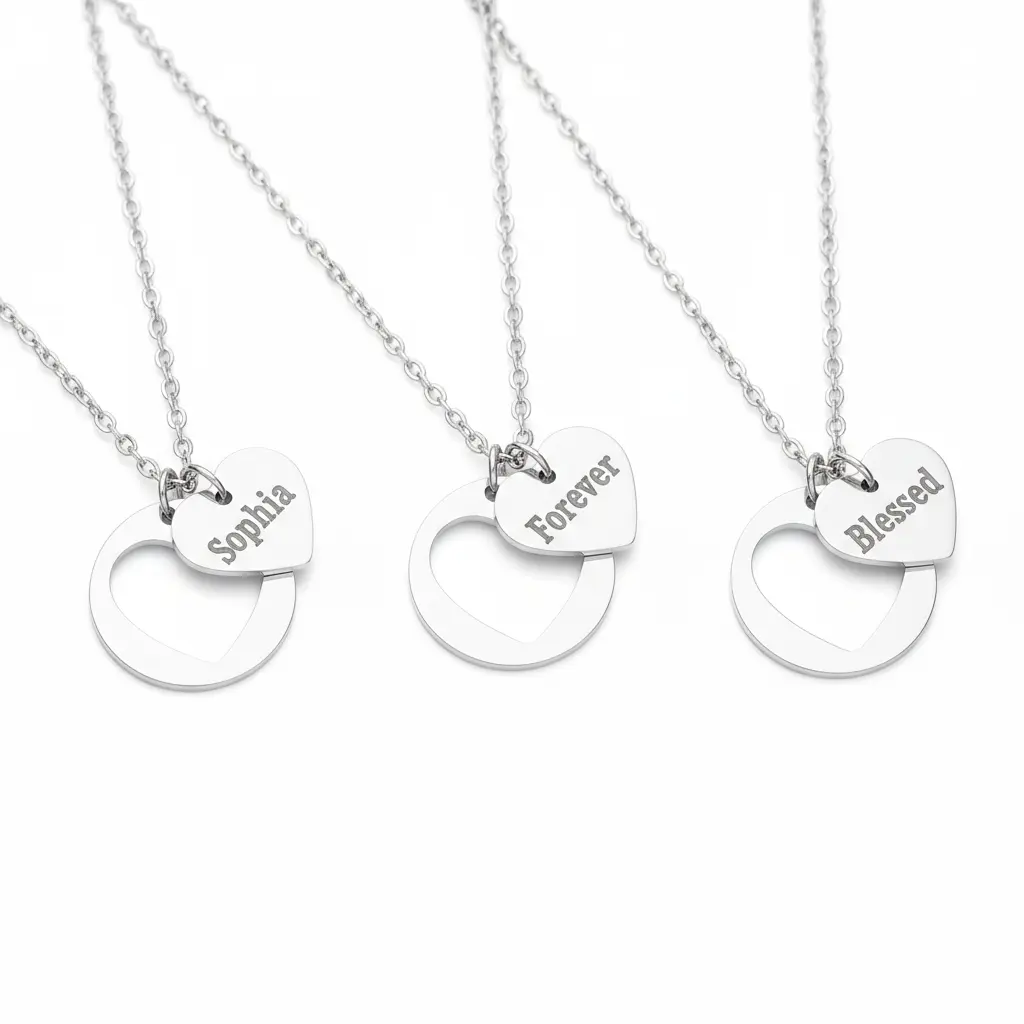 Multiple Heart Necklace Examples