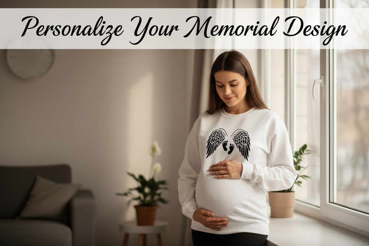 Personalize Your Memorial Design - Pregnant Woman