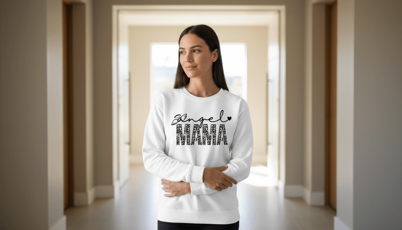 Reflective doorway portrait