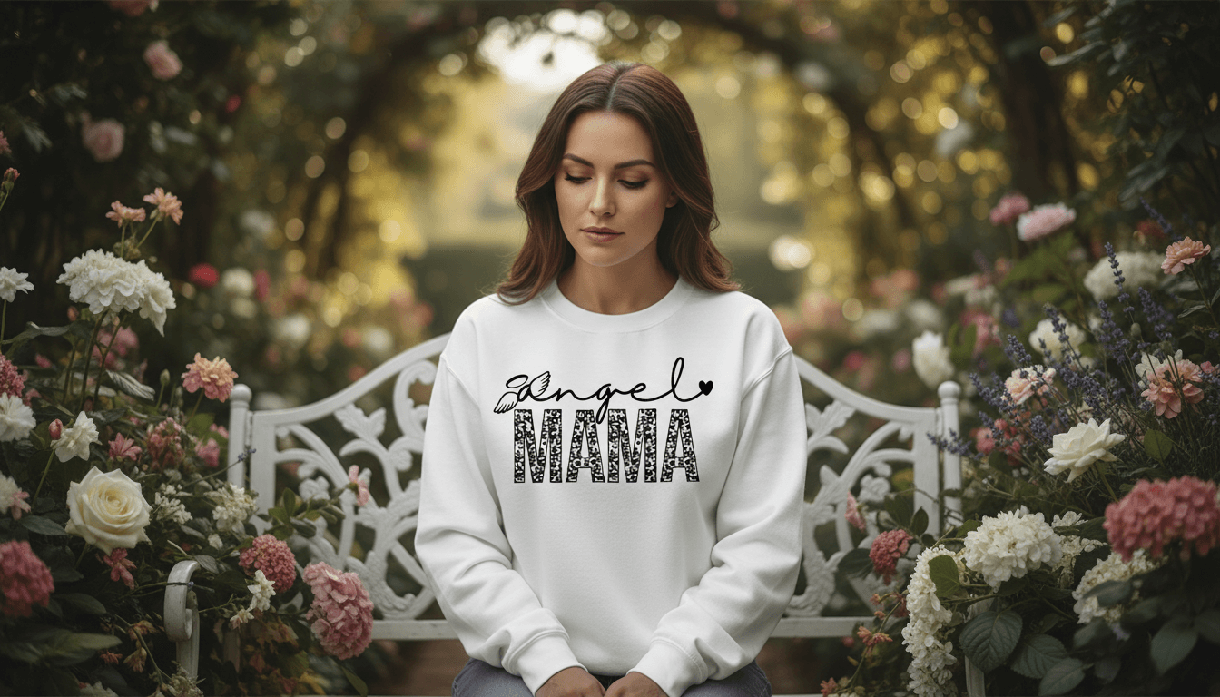 Serene garden setting